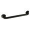 Kingston Brass Contemporary DR414180 Manhattan 18" X 1-1/4" OD Decorative Grab Bar, Matte Black, 20.81 L, Brass DR414180 - alternate 1